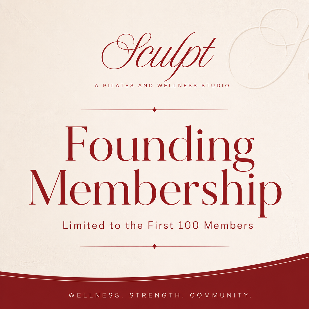 SCULPT Founding Membership card, limited to the first 100 members